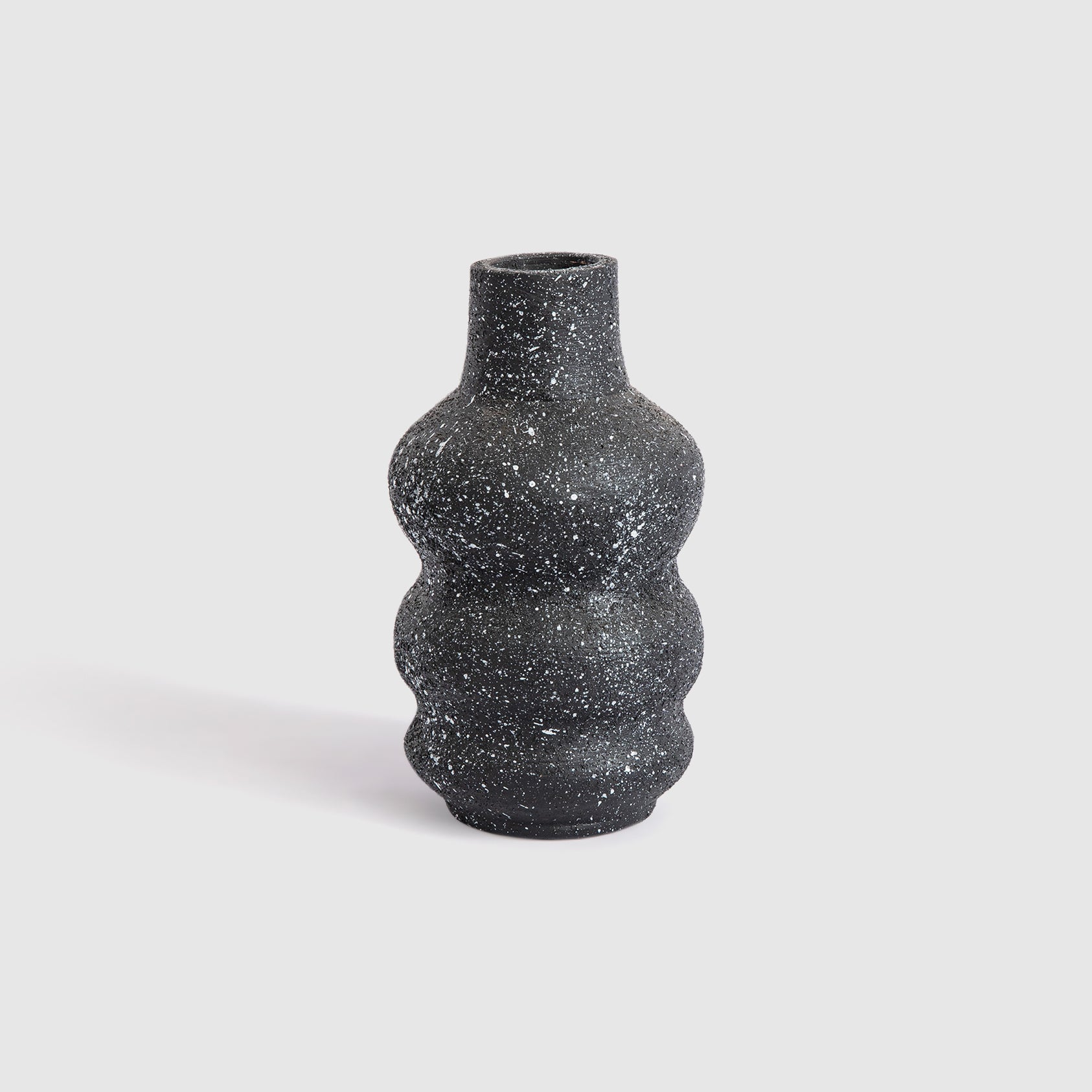 Stacks pottery vase