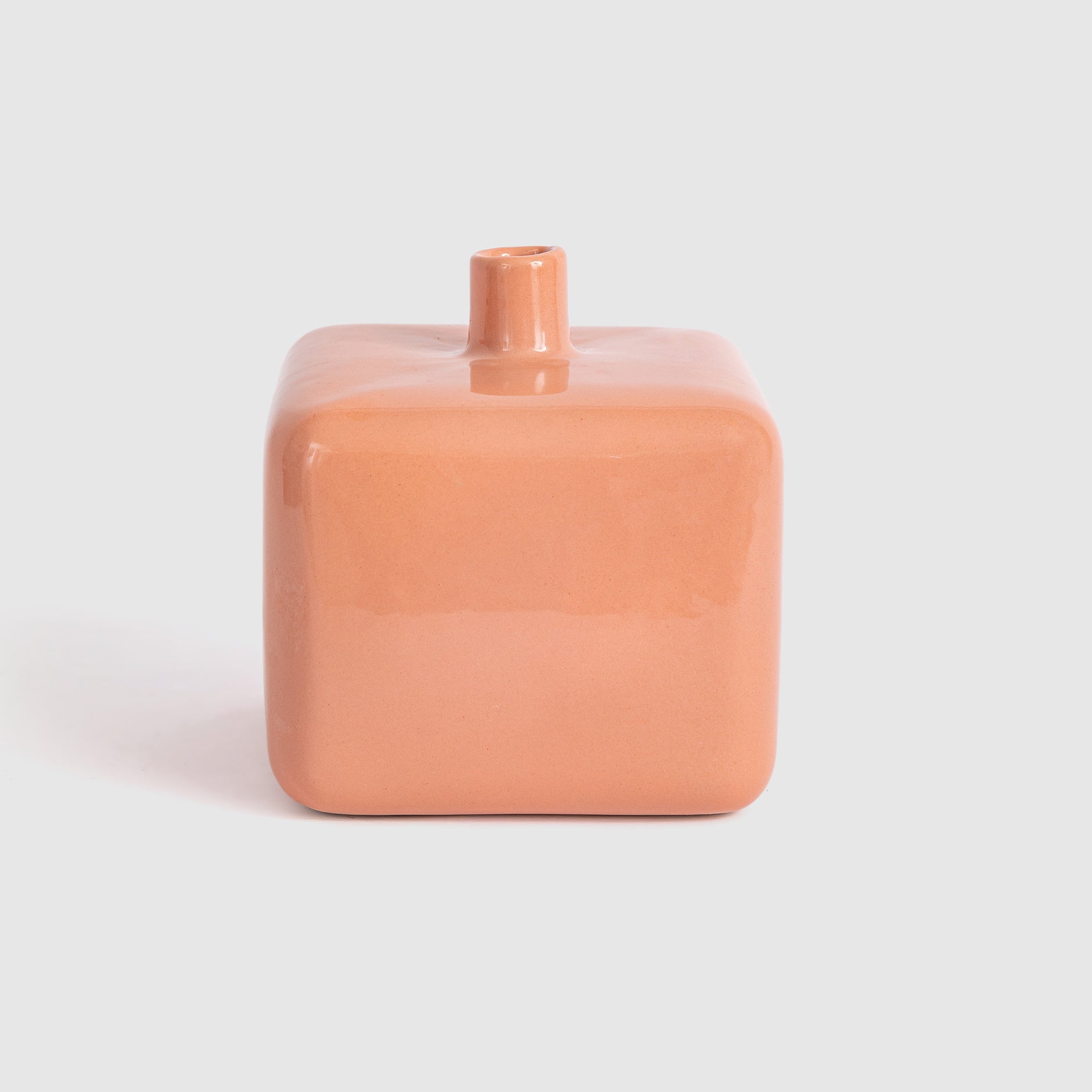 Cube Pottery Vase