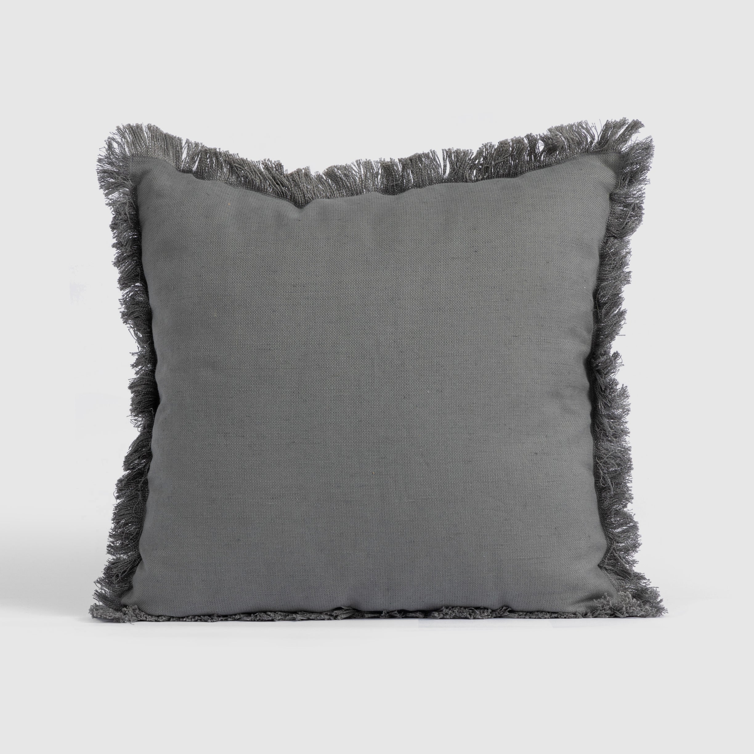 Frill Linen Tweed Cushion