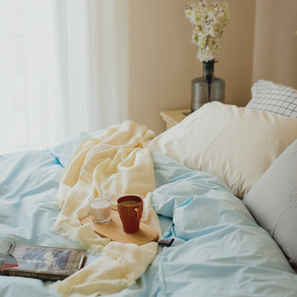 Percale Flat Sheet Set