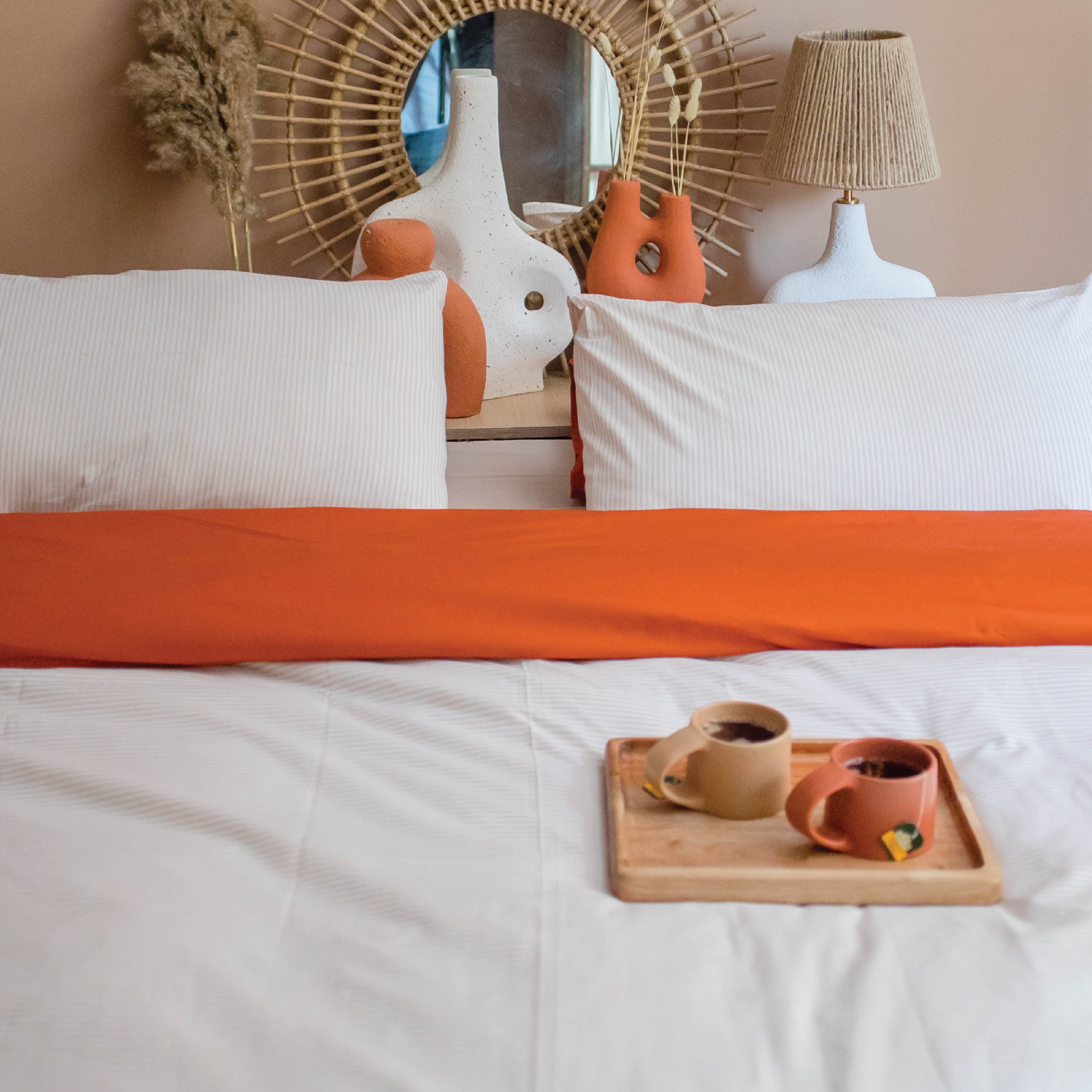 Percale Flat Sheet Set