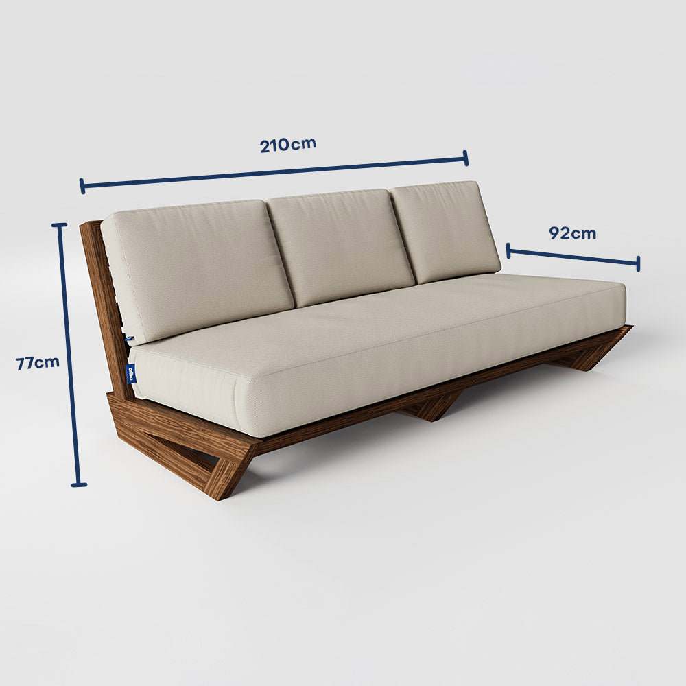 The Bonfire Collection - 3 Seater Sofa
