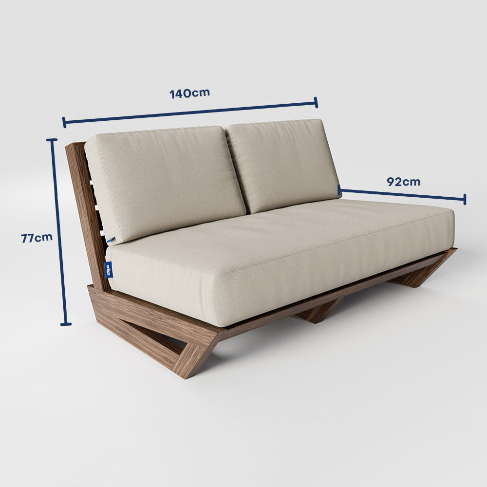 The Bonfire Collection - 2 Seater Sofa