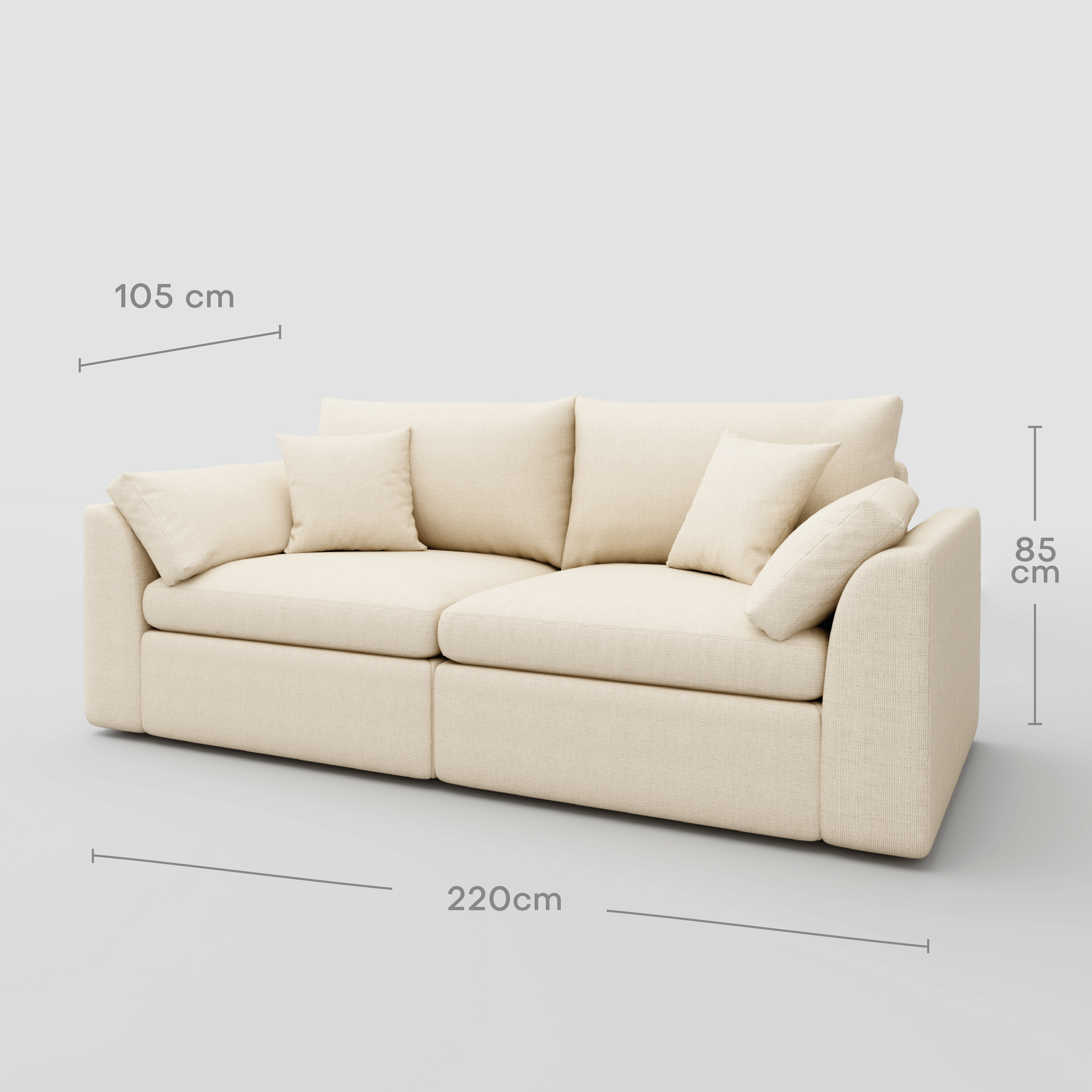 Brooke 2 Seater Sofa