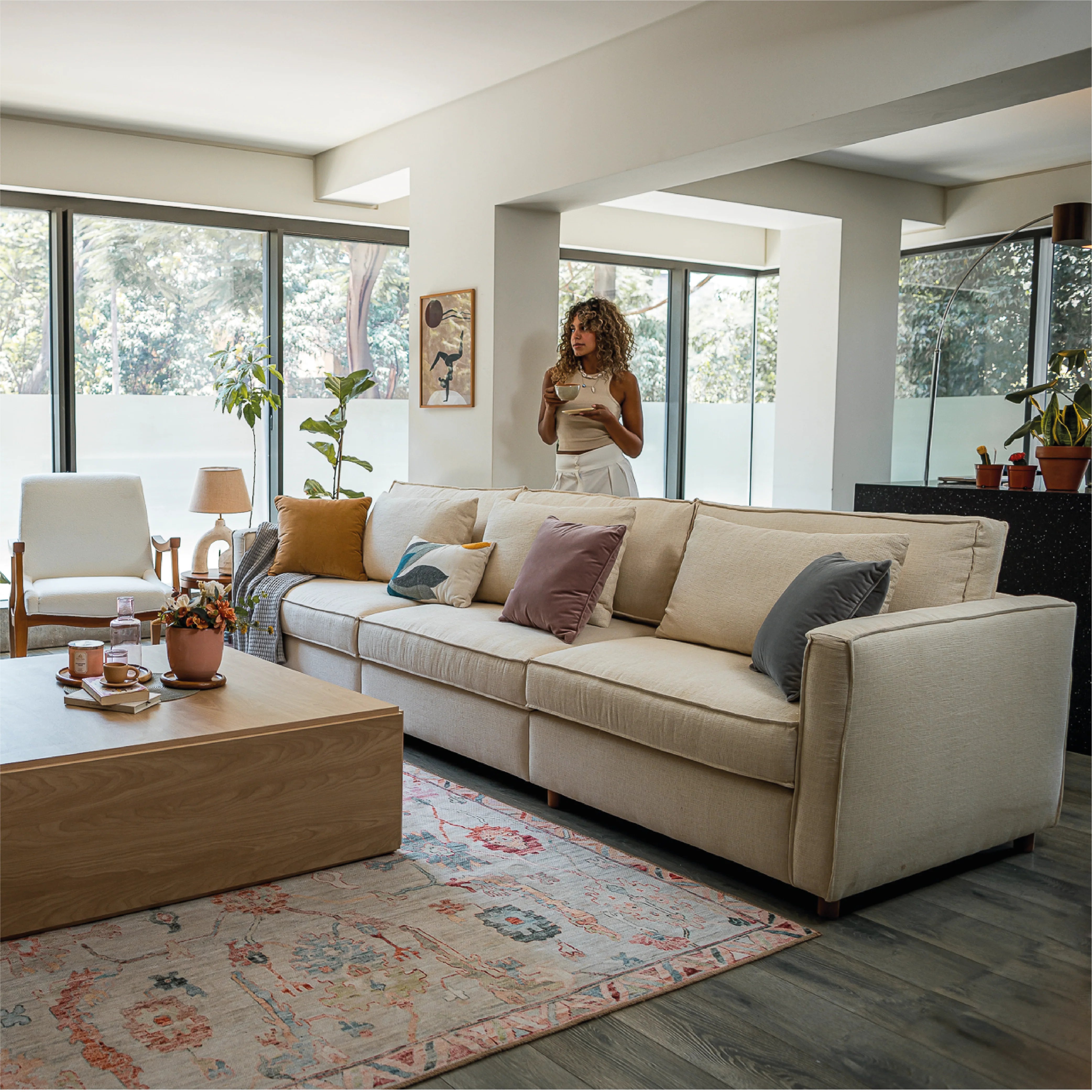 Tulita 3 Seater Sofa
