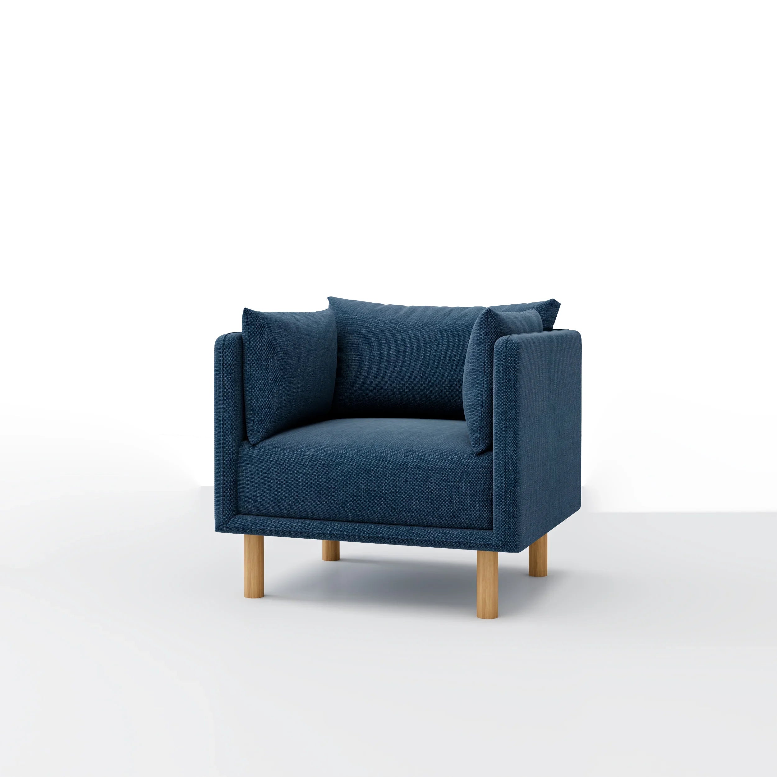Mcann Wooden Legs Armchair