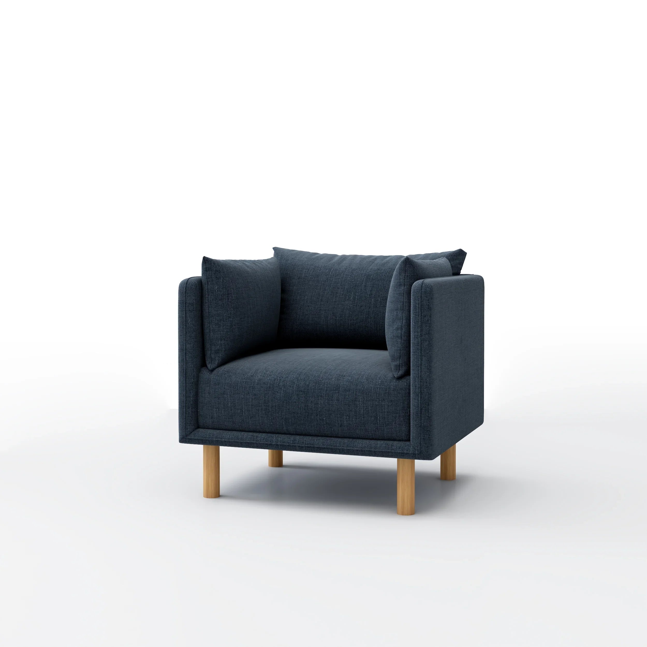 Mcann Wooden Legs Armchair
