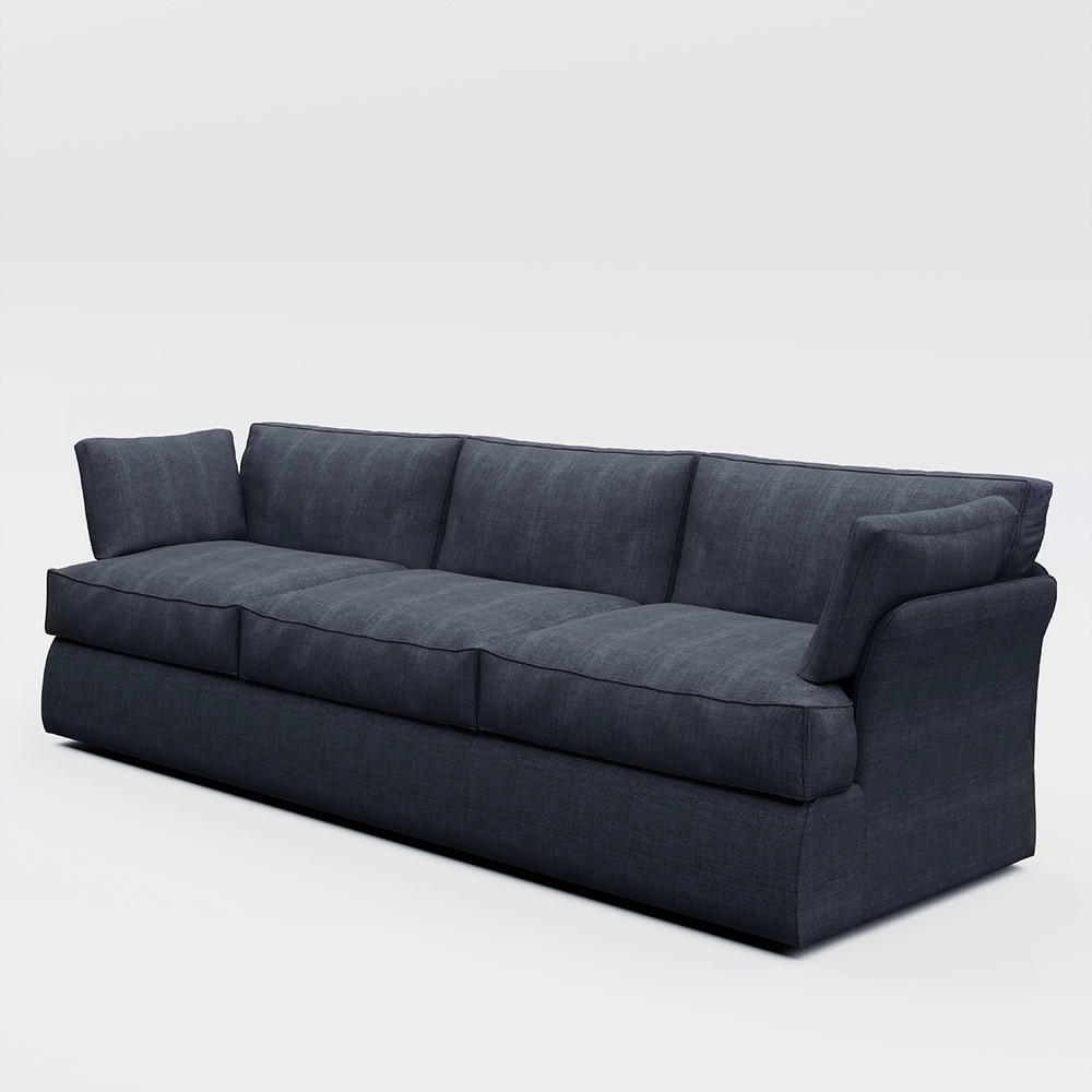 Plush 3 Seater Sofa
