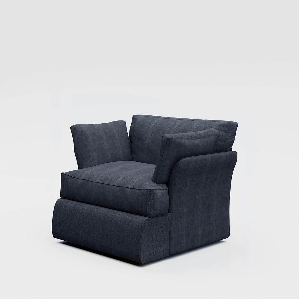 Plush Armchair