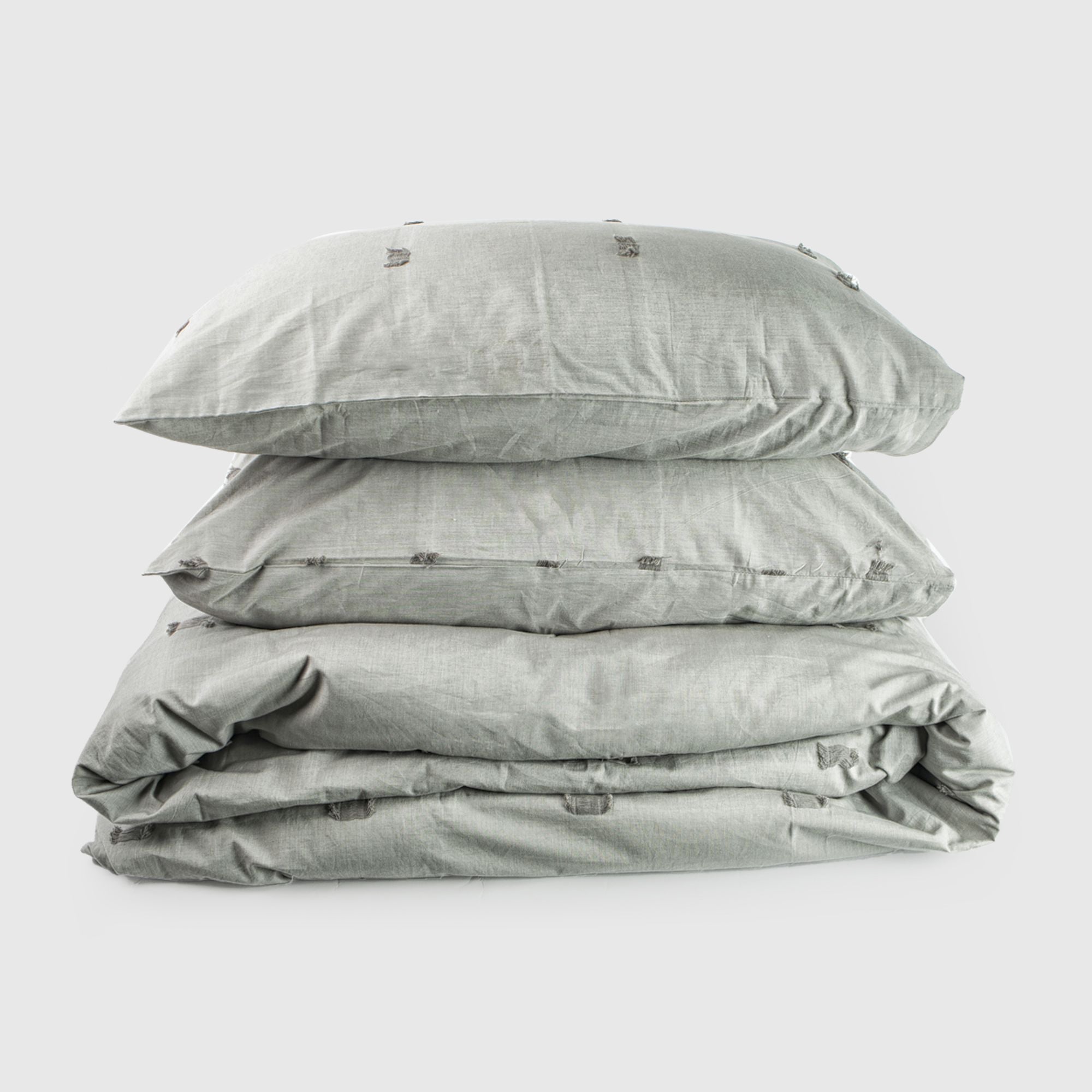Zandia Jacquard Duvet Cover Set