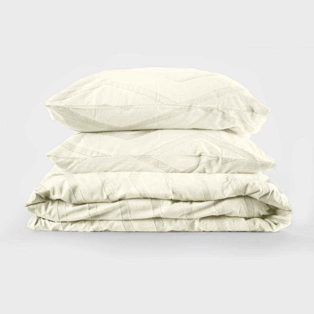 Aruba Jacquard Duvet Cover Set