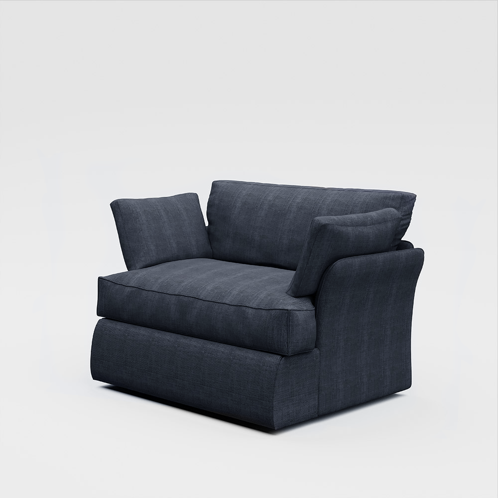 Plush Loveseat