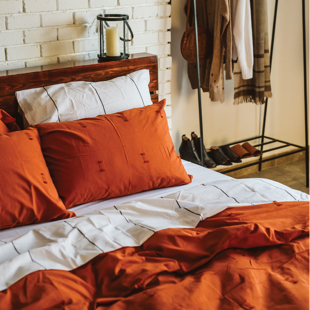 Zandia Jacquard Duvet Cover Set