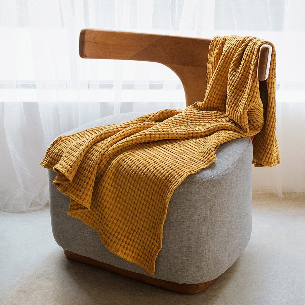 Honey Comb Throw Blanket