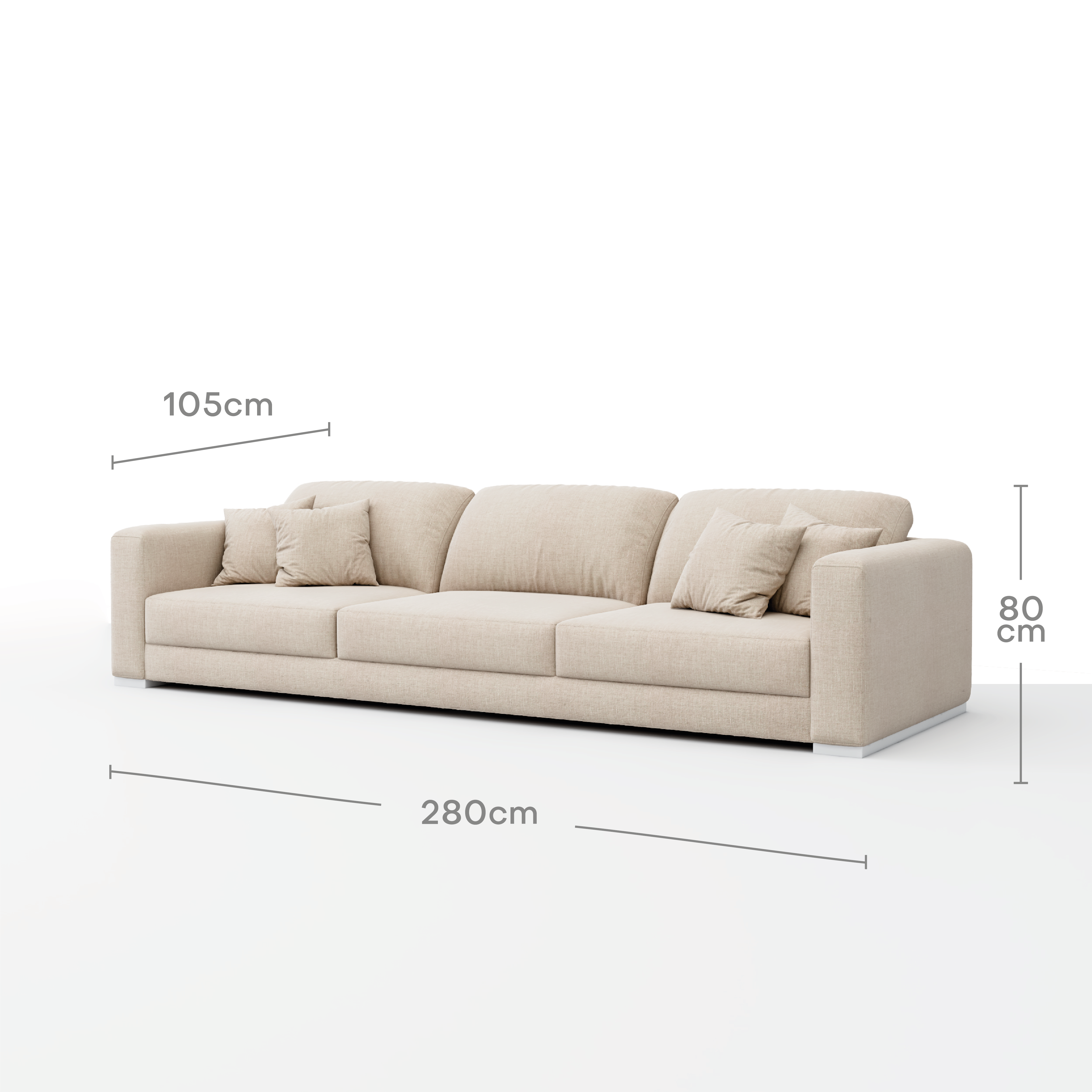 Fraser 3 Seater Sofa