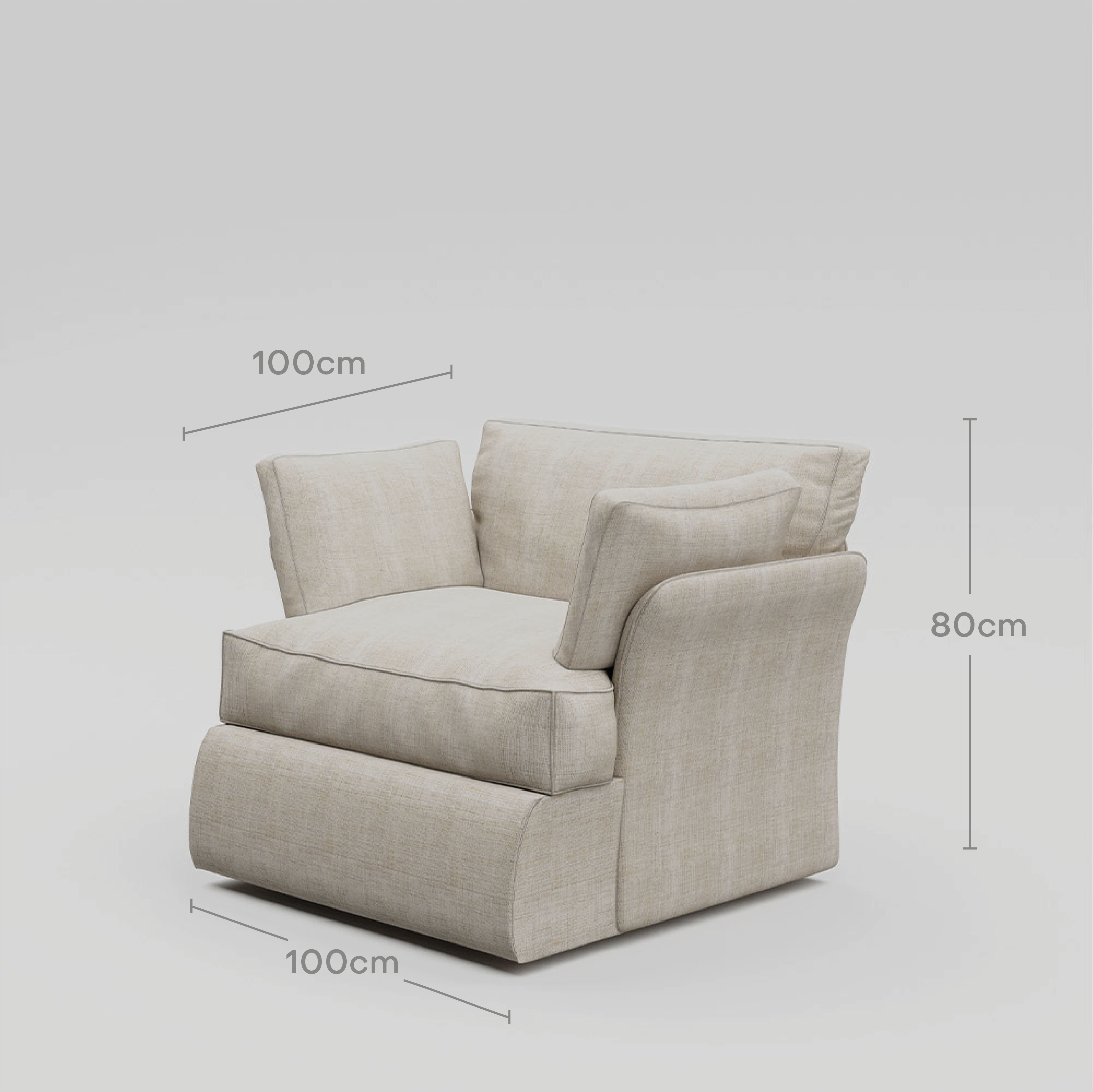 Plush Armchair